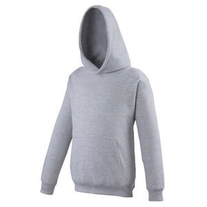 Awdis Kids Unisex Sweatshirt / Hoodie / Schoolwear / Heather Grey